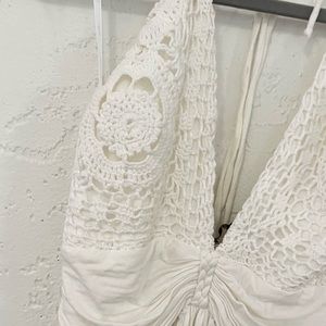 Sky women’s top Halter crochet design Sky clothing